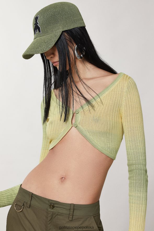 akcesorium Patrizia Pepe wojskowa zieleń kobiety czapka z daszkiem 8664881002