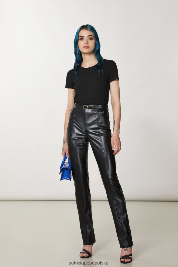 strój Patrizia Pepe Nero lata kobiety niezbędna koszulka 866488569