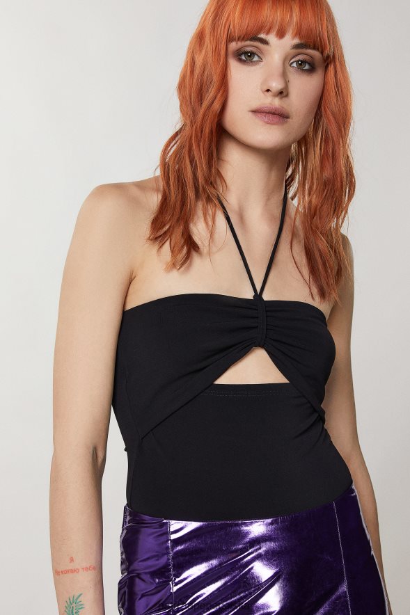 strój Patrizia Pepe Nero kobiety body 866488349