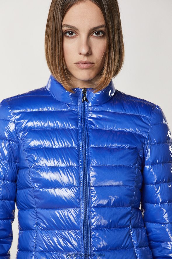 strój Patrizia Pepe Blue Ray kobiety lekka nylonowa kurtka puchowa 86648824