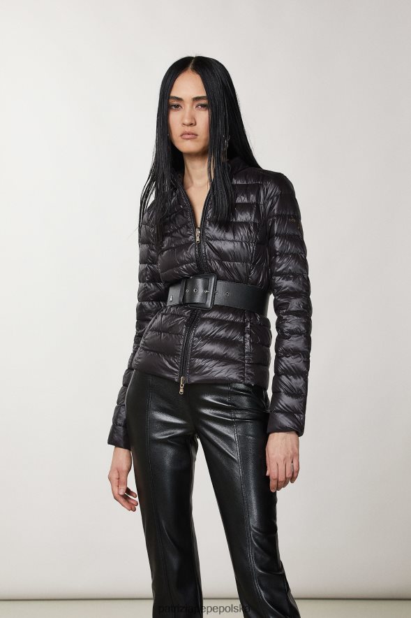 strój Patrizia Pepe Nero kobiety ultralekka, dwustronna kurtka puchowa 866488582