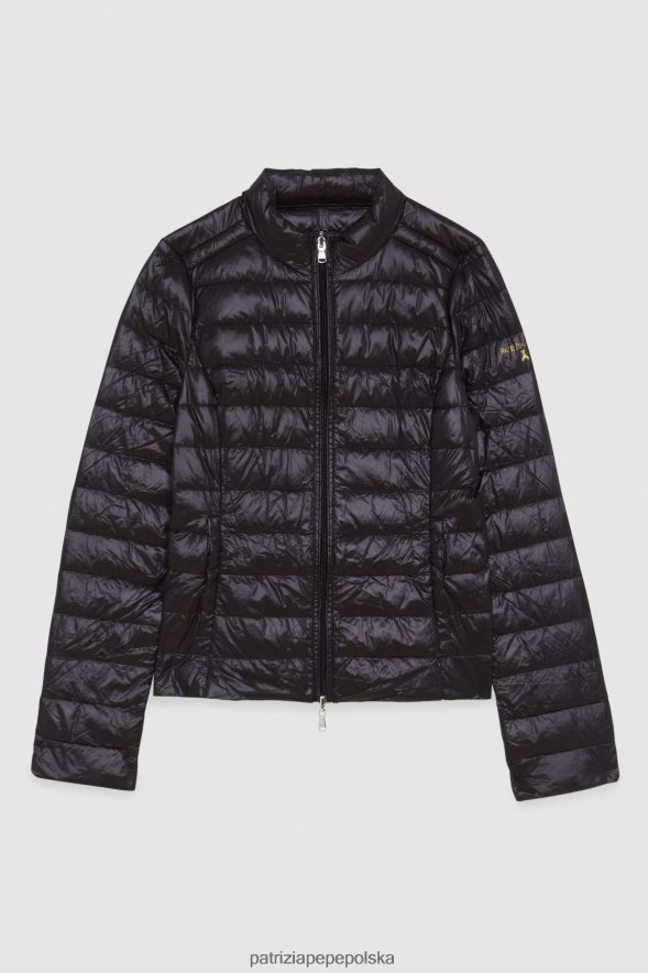 strój Patrizia Pepe Nero kobiety ultralekka, dwustronna kurtka puchowa 866488582