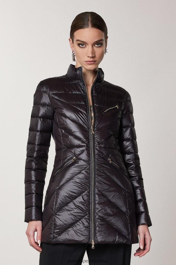 strój Patrizia Pepe Nero kobiety ultralekka kurtka puchowa 866488583
