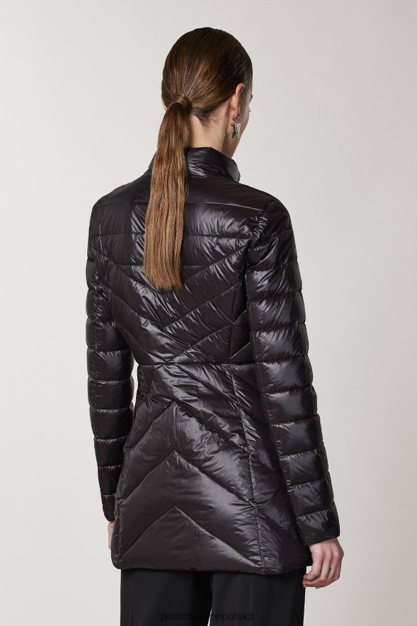 strój Patrizia Pepe Nero kobiety ultralekka kurtka puchowa 866488583