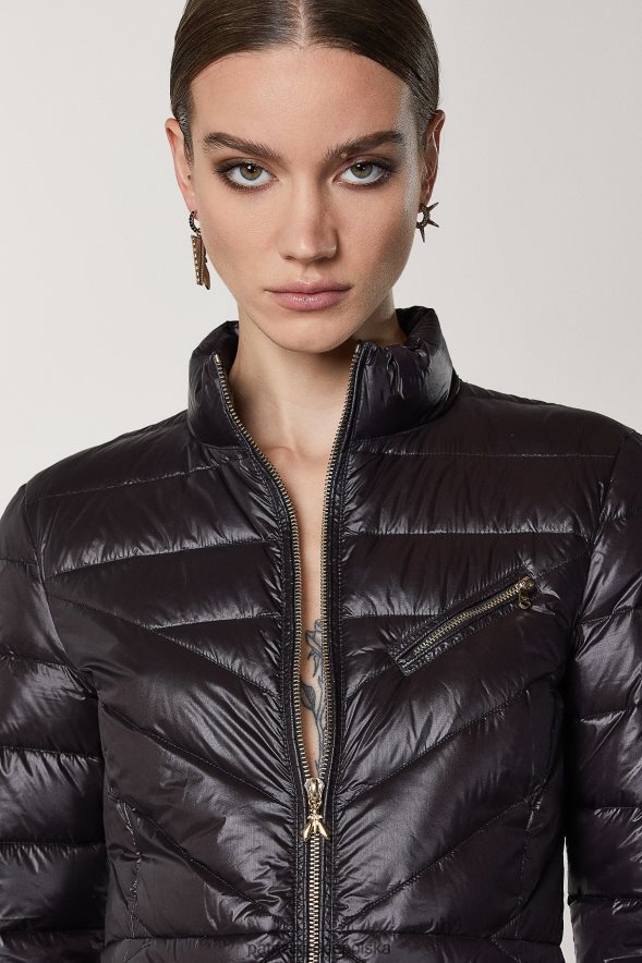 strój Patrizia Pepe Nero kobiety ultralekka kurtka puchowa 866488583