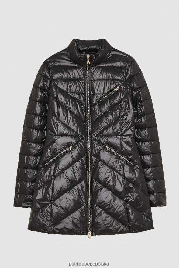 strój Patrizia Pepe Nero kobiety ultralekka kurtka puchowa 866488583