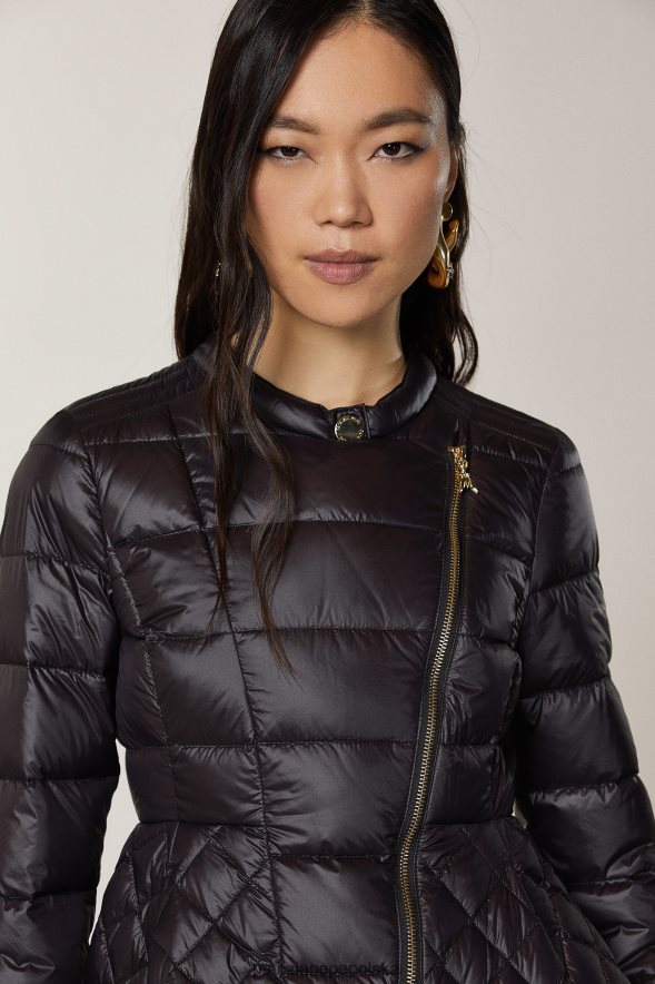 strój Patrizia Pepe Nero kobiety ultralekka kurtka z naturalnym puchem 866488683