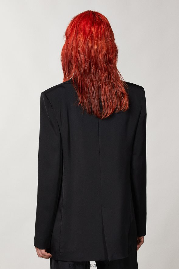 strój Patrizia Pepe Nero kobiety Marynarka zapinana na dwa guziki 866488287