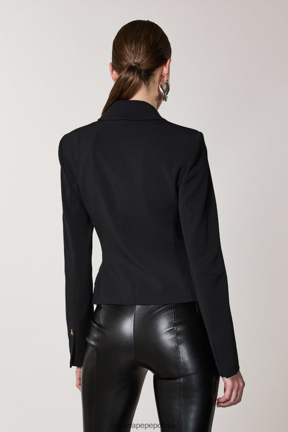 strój Patrizia Pepe Nero kobiety niezbędna kobieca kurtka 866488546