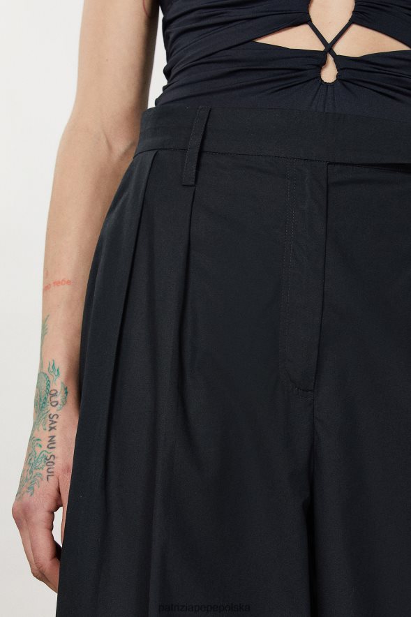 strój Patrizia Pepe Nero kobiety duże spodnie palazzo 866488289