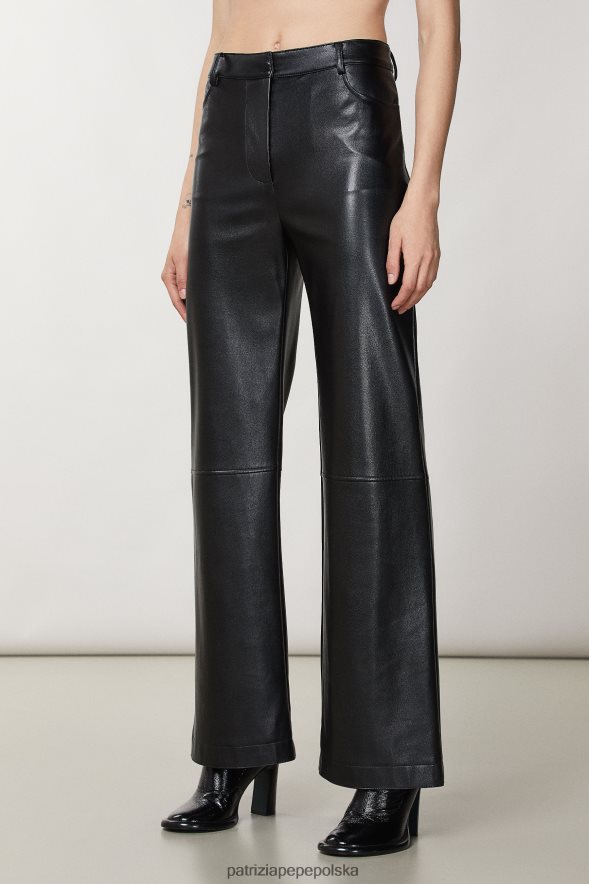 strój Patrizia Pepe Nero kobiety spodnie pałacowe 866488150