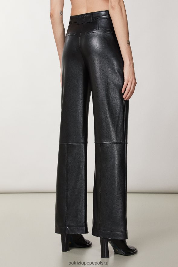 strój Patrizia Pepe Nero kobiety spodnie pałacowe 866488150