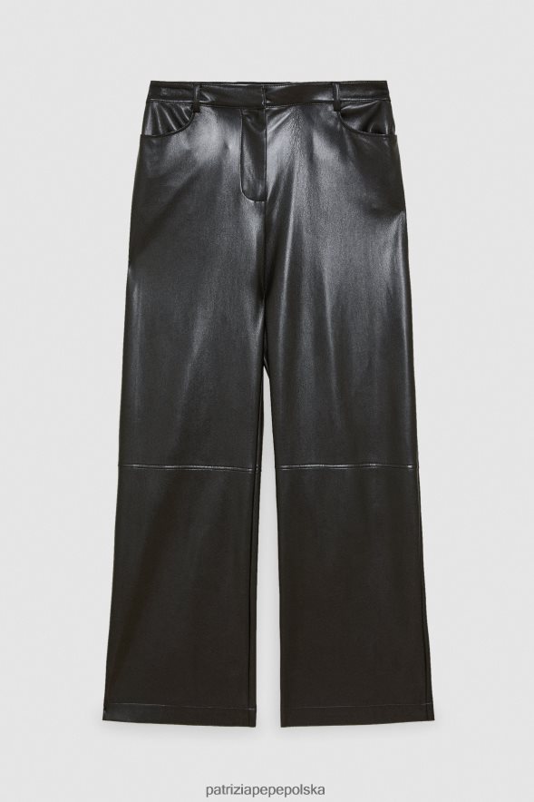 strój Patrizia Pepe Nero kobiety spodnie pałacowe 866488150