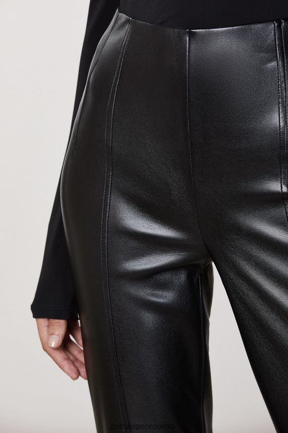 strój Patrizia Pepe Nero kobiety niezbędne wąskie spodnie 866488442