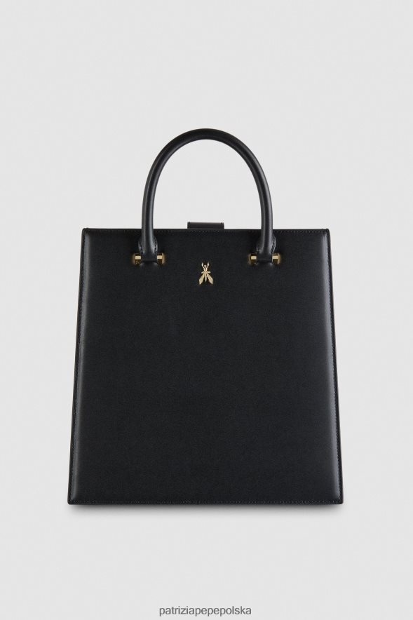 torby| Patrizia Pepe Nero kobiety średnia torebka 866488755