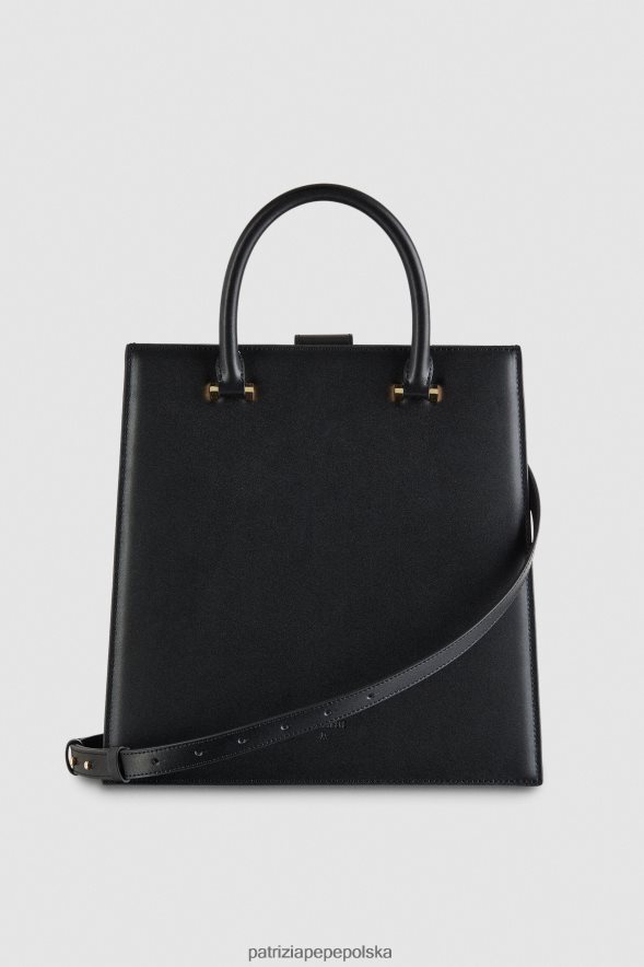 torby| Patrizia Pepe Nero kobiety średnia torebka 866488755