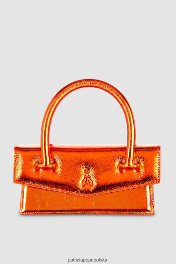 torby| Patrizia Pepe metalowy koral kobiety latający, bamby metal 866488742