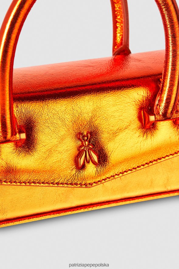 torby| Patrizia Pepe metalowy koral kobiety latający, bamby metal 866488742