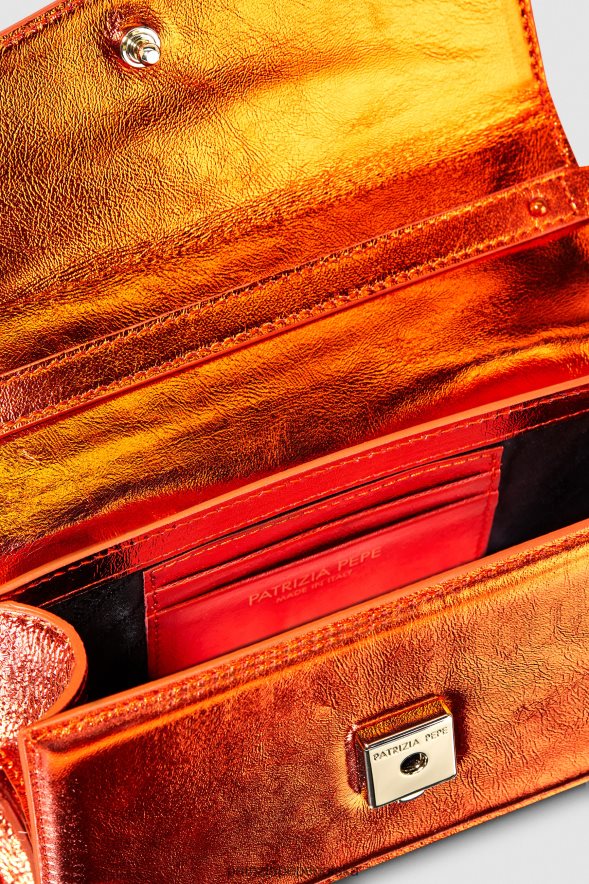 torby| Patrizia Pepe metalowy koral kobiety latający, bamby metal 866488742