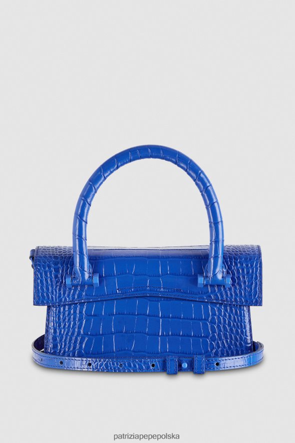 torby| Patrizia Pepe monochromatyczny niebieski kobiety lataj Bamby Croco 866488723