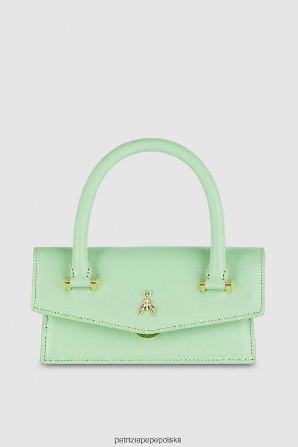 torby| Patrizia Pepe planeta zielona kobiety skórzana mucha, bamby 866488747