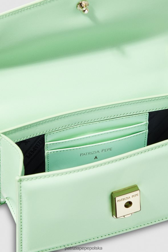 torby| Patrizia Pepe planeta zielona kobiety skórzana mucha, bamby 866488747