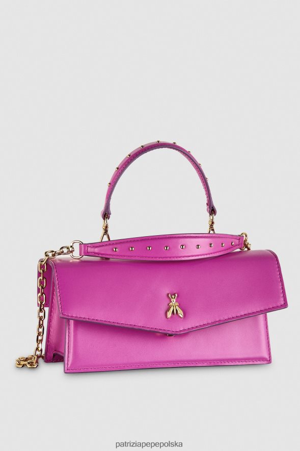 torby| Patrizia Pepe surrealistyczny róż kobiety latająca skóra bamby 866488730