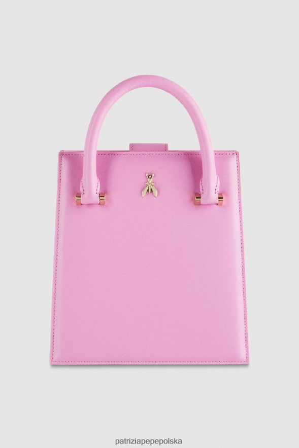 torby| Patrizia Pepe wirtualny fiolet kobiety torebka z paskiem na ramię 866488761