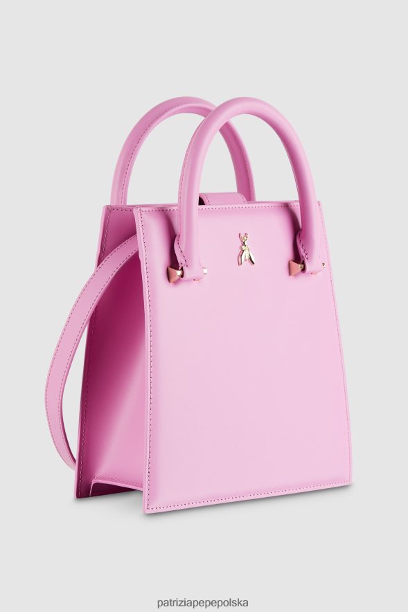 torby| Patrizia Pepe wirtualny fiolet kobiety torebka z paskiem na ramię 866488761