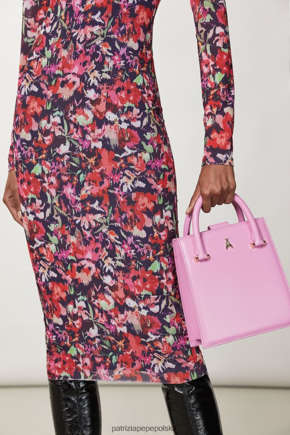 torby| Patrizia Pepe wirtualny fiolet kobiety torebka z paskiem na ramię 866488761