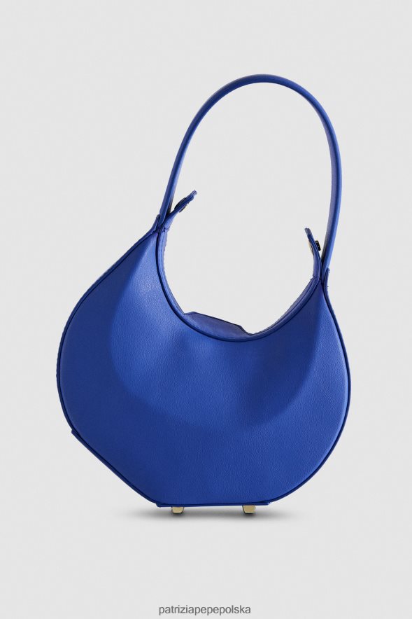 torby| Patrizia Pepe Blue Ray kobiety mała torebka typu hobo na bransoletkę 866488716