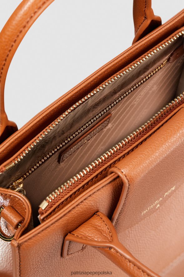 torby| Patrizia Pepe nowe cuoio kobiety duża torebka 866488790