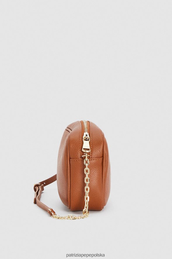 torby| Patrizia Pepe nowe cuoio kobiety mała torba na ramię na aparat 866488825