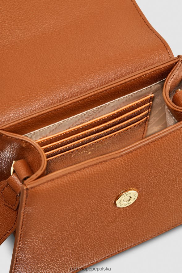torby| Patrizia Pepe nowe cuoio kobiety torba na ramię zapinana na zamek 866488786