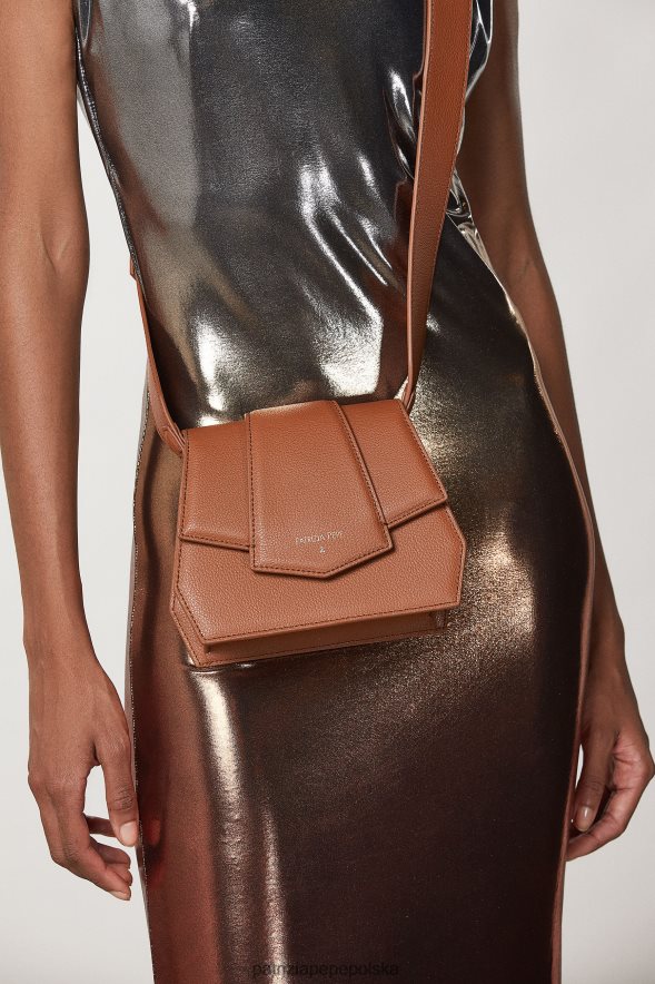 torby| Patrizia Pepe nowe cuoio kobiety torba na ramię zapinana na zamek 866488786