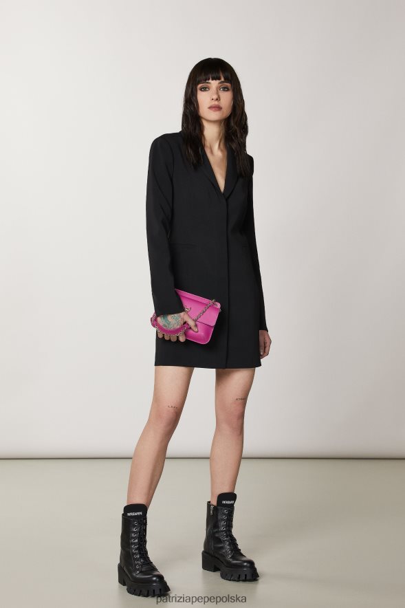 torby| Patrizia Pepe orchidea fioletowa kobiety Torba na ramię Match Fly 866488823