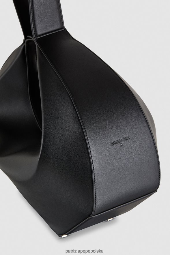 torby| Patrizia Pepe Nero kobiety duża torba na bransoletkę typu hobo 866488766