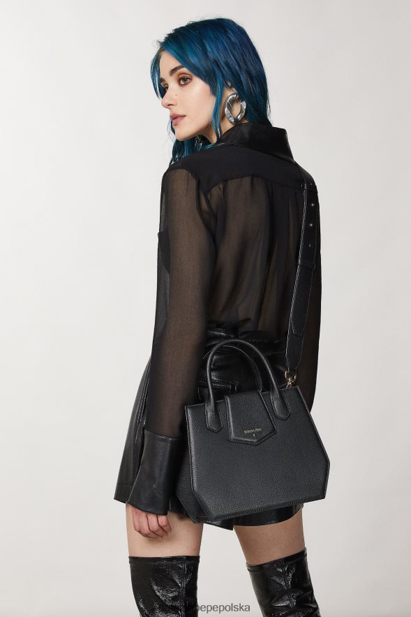 torby| Patrizia Pepe Nero kobiety duża torebka 866488789
